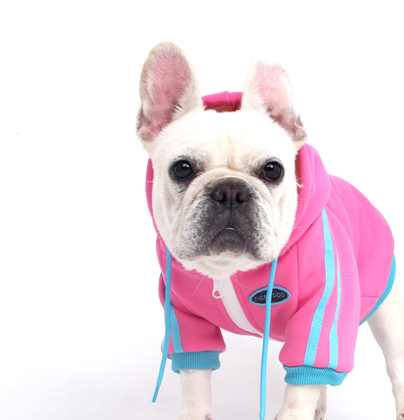 Sporty Hoodie dogwarmfleecelinedhoodiecoatbyFrenchiely_7