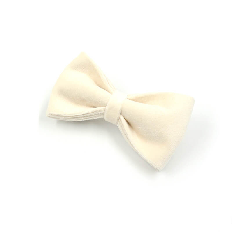 Dog White Bow Tie - Frenchiely