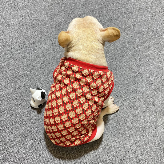 Floral Vest Fleece Lined