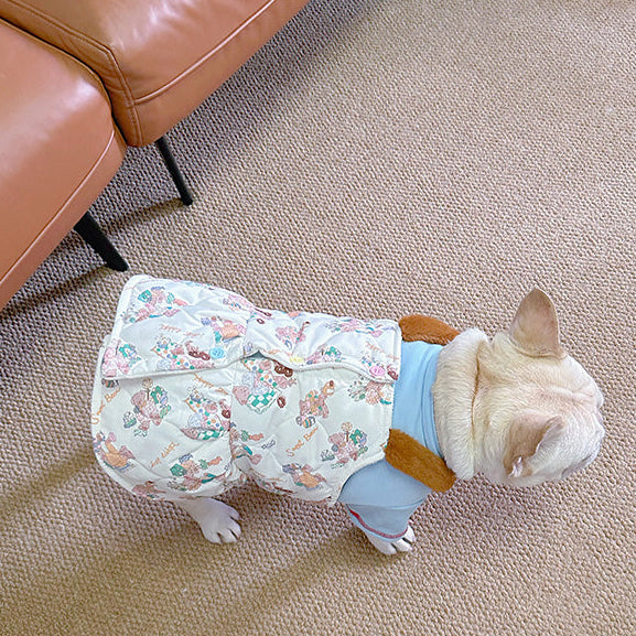 Winter Warm Dress dogwinterwarmdressoverallsformediumdogsbyFrenchiely_6