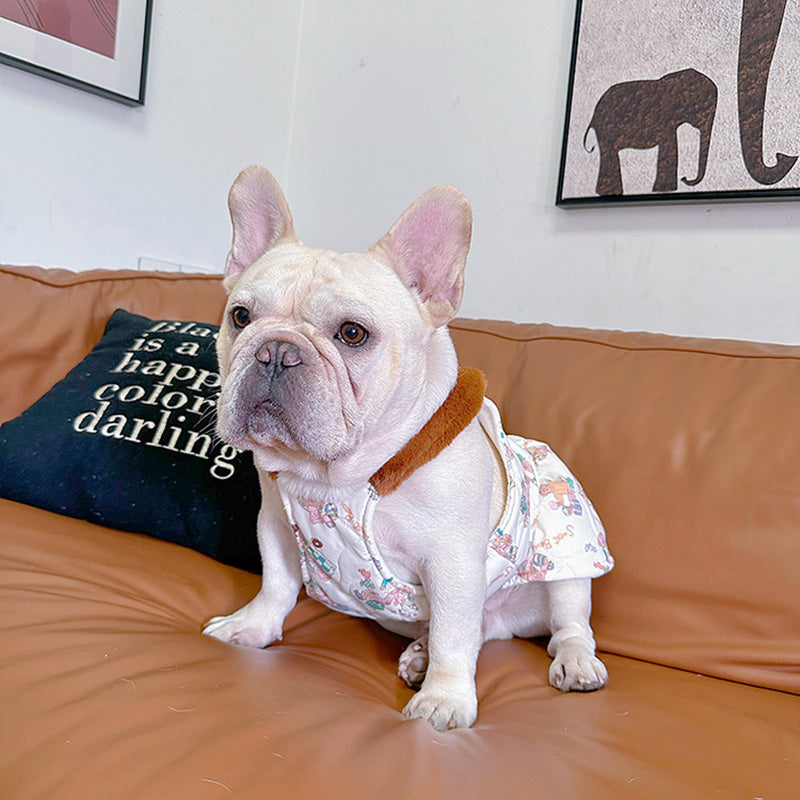Dog Winter Warm Dress | Dog Clothes Boutique | Free Shipping Frenchiely Dog Winter Warm Dress | Dog Clothes Boutique | Free Shipping Frenchiely