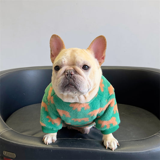 Super Warm Jumper dogwinterwarmpulloversweaterforsmallmediumdogsbyFrenchiely_3
