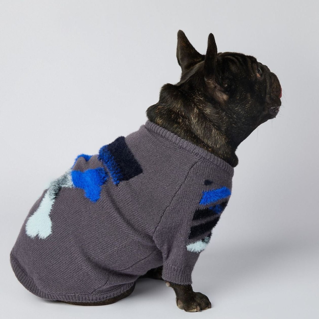 Dog Grey Woof Jumper - Frenchiely