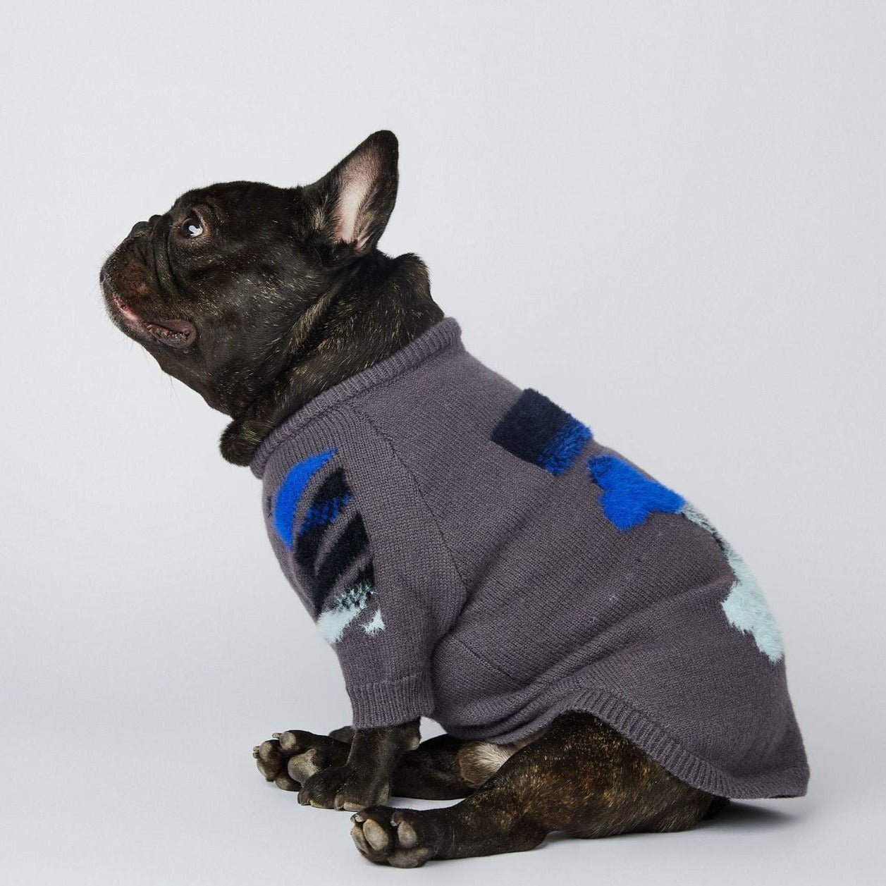 Dog Grey Woof Jumper - Frenchiely