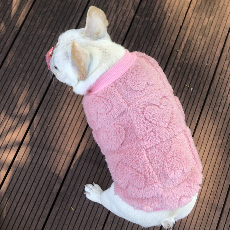 Dog Winter Warm Sweater with 3D ❤️ - Frenchiely