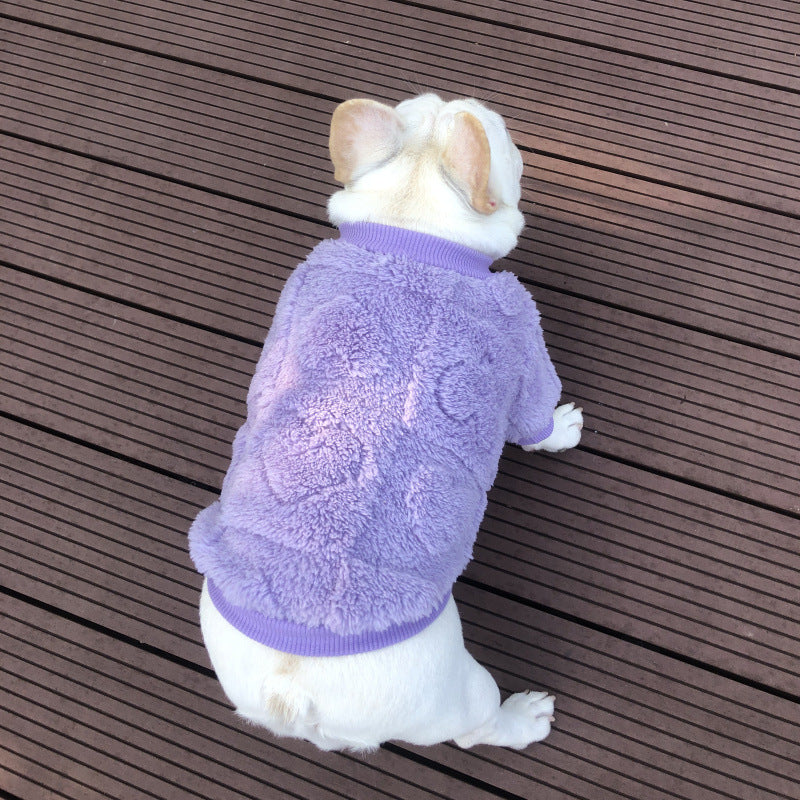 Dog Winter Warm Sweater with 3D ❤️ - Frenchiely