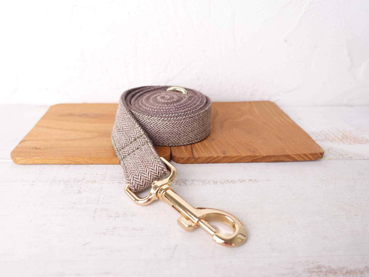 Dog Brown Leash - Frenchiely