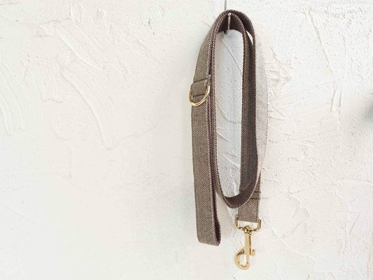 Dog Brown Leash - Frenchiely