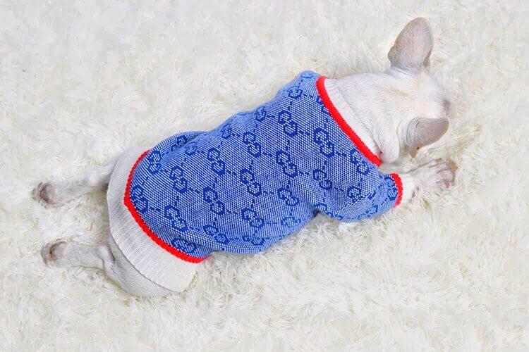 Frenchie Winter Cardigan Sweater - Frenchiely