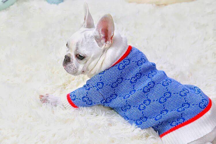 Frenchie Winter Cardigan Sweater - Frenchiely