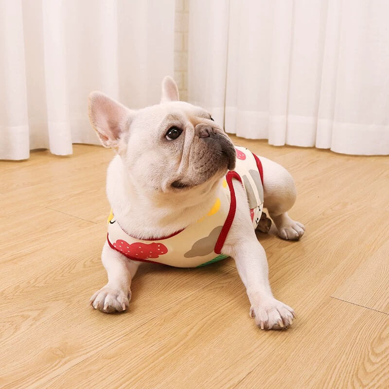 Dog Funny Summer Vest Shirt for French Bully - Frenchiely