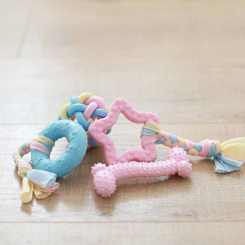 Cartoon Donut Dog Chewing Toy - Frenchiely