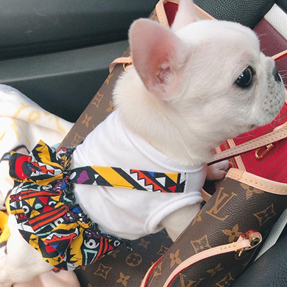 Dog Shirt Dress for French Bulldogs - Frenchiely