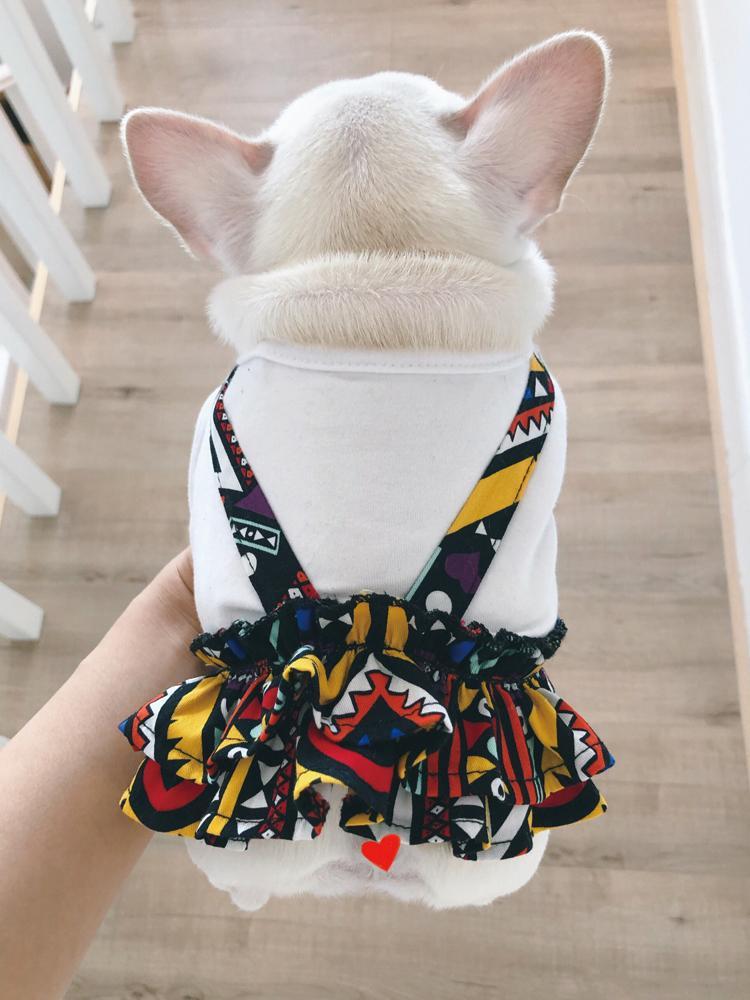 Dog Shirt Dress for French Bulldogs - Frenchiely