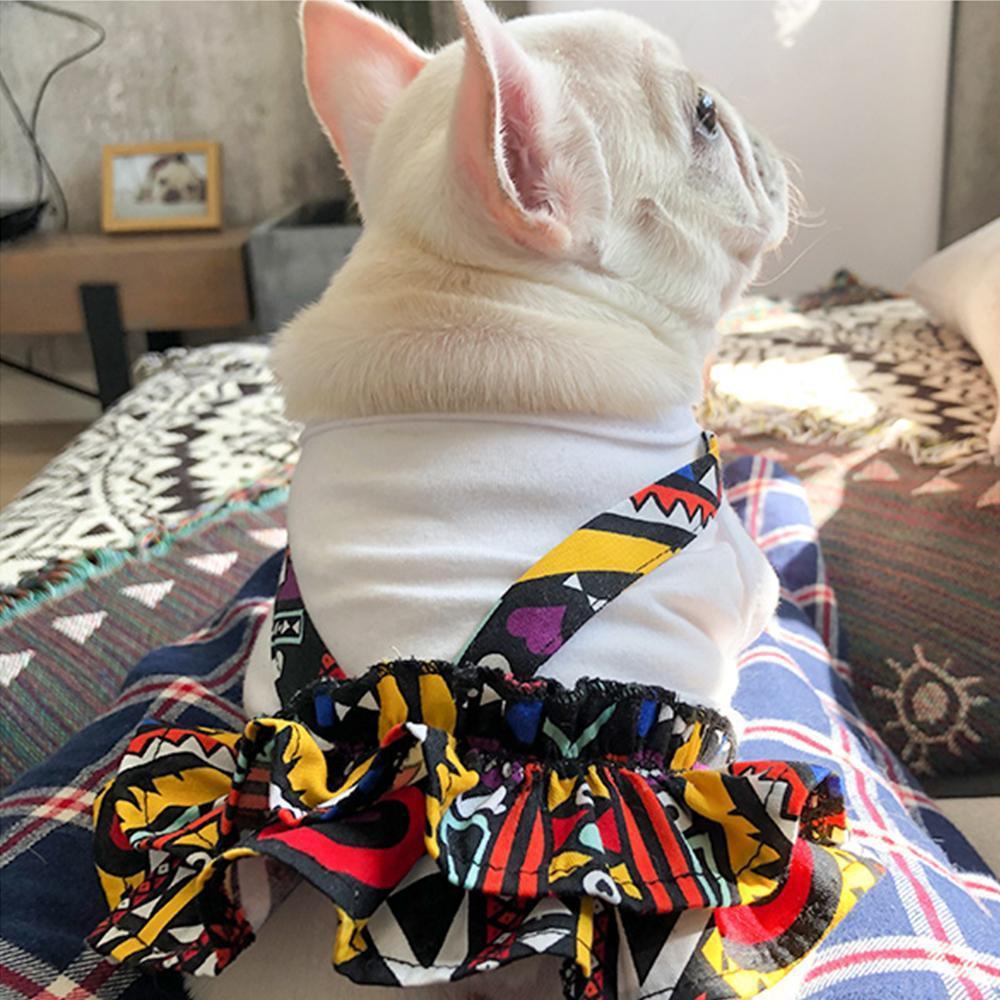 Dog Shirt Dress for French Bulldogs - Frenchiely