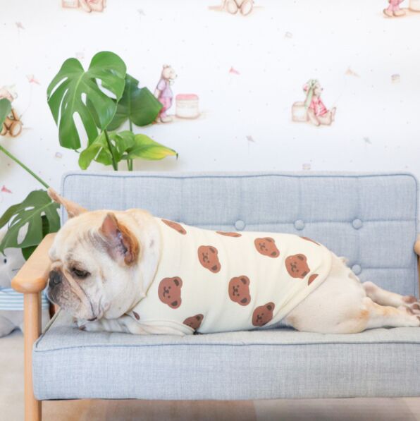 Dog Cartoon Bear Shirt for Small Medium Dogs