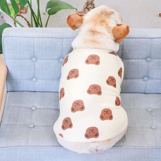 Dog Cartoon Bear Shirt for Small Medium Dogs
