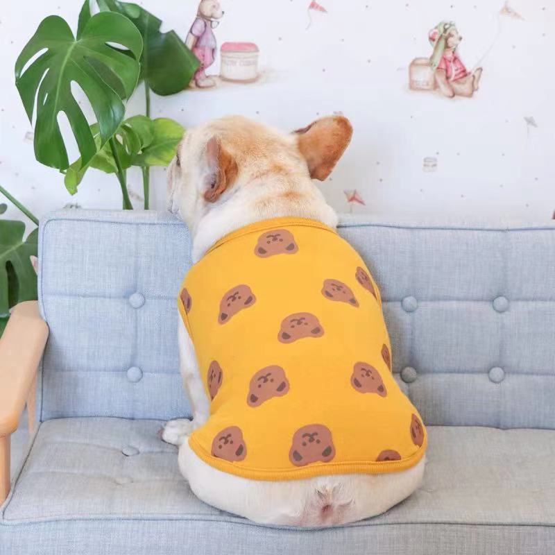Dog Cartoon Bear Shirt for Small Medium Dogs