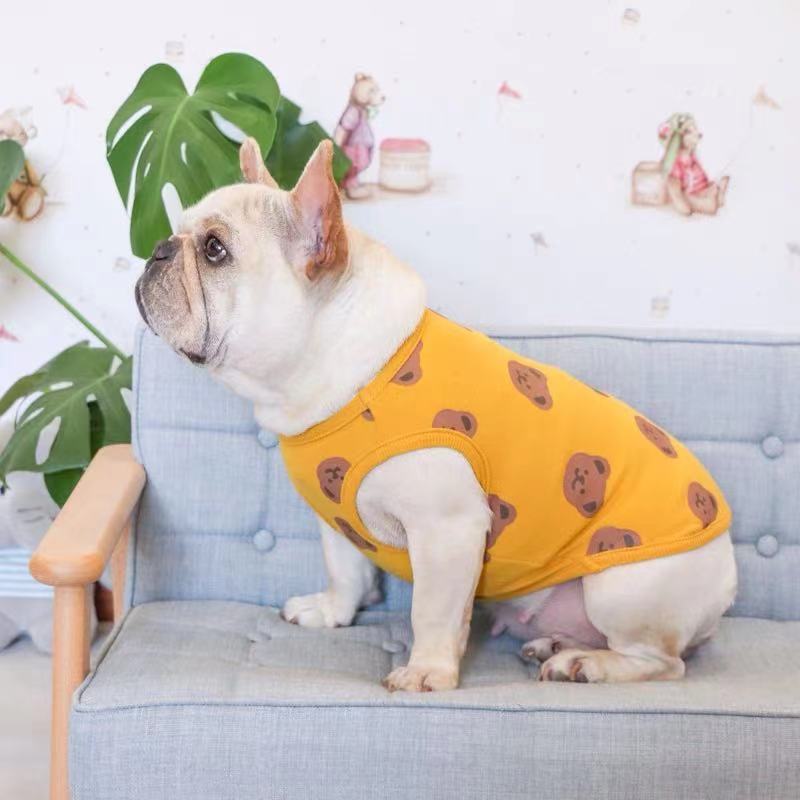 Dog Cartoon Bear Shirt for Small Medium Dogs