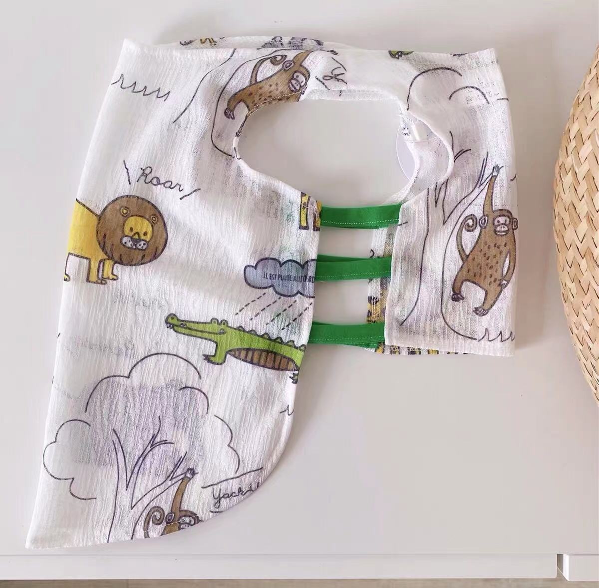 Dog Summer Cartoon Lion Mesh Vest Shirt- The Zoo