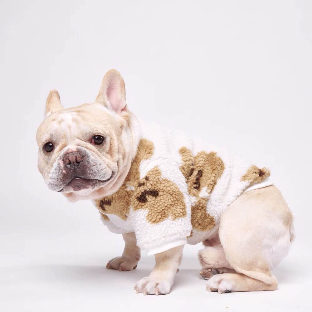 Dog Winter Bear Pullover Sweater for Medium Dogs