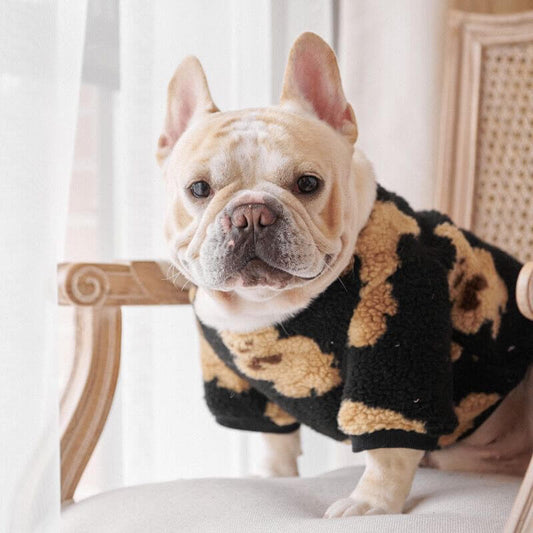 Dog Winter Bear Pullover Sweater for Medium Dogs