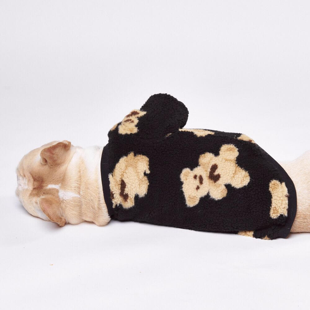 Dog Winter Bear Pullover Sweater for Medium Dogs