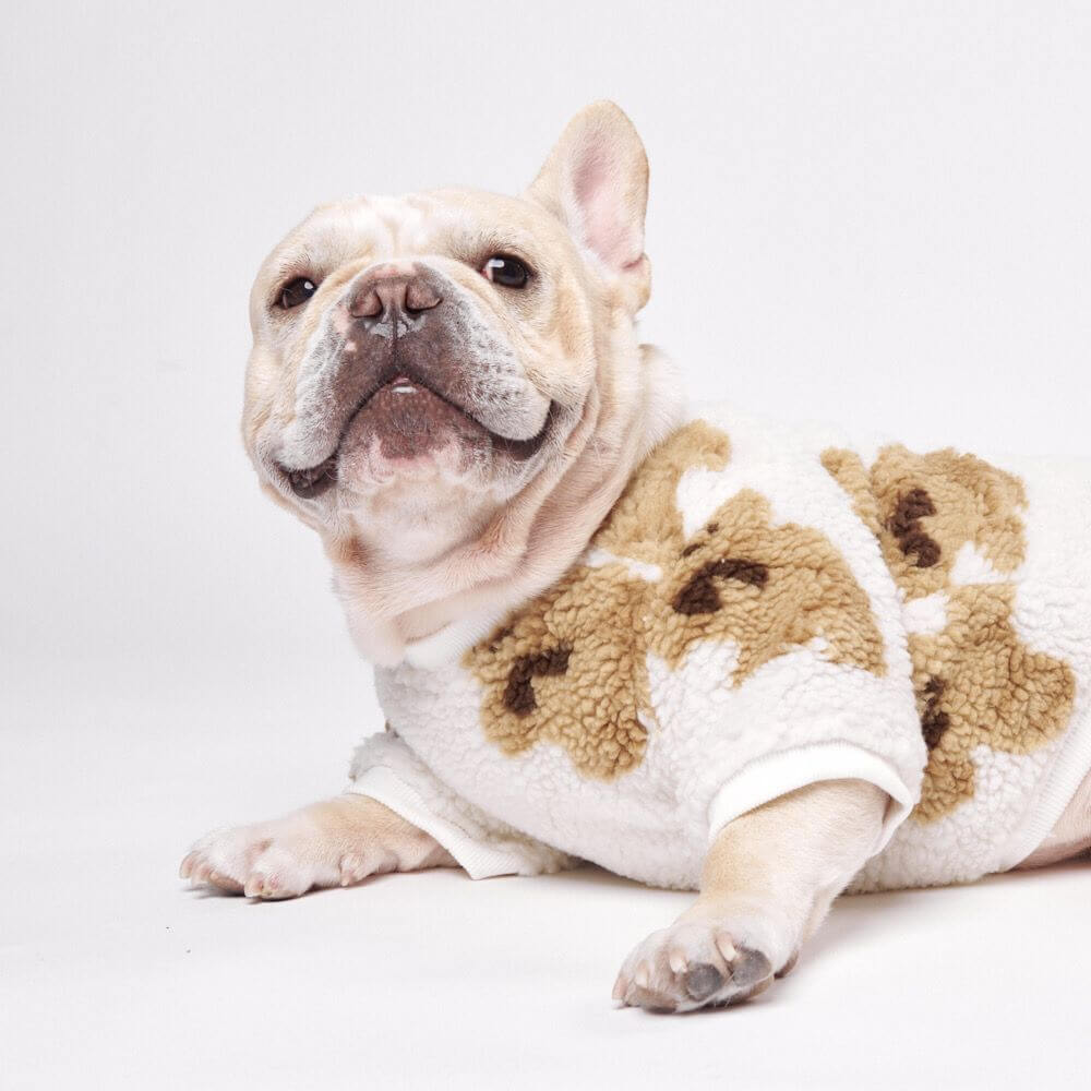 Dog Winter Bear Pullover Sweater for Medium Dogs