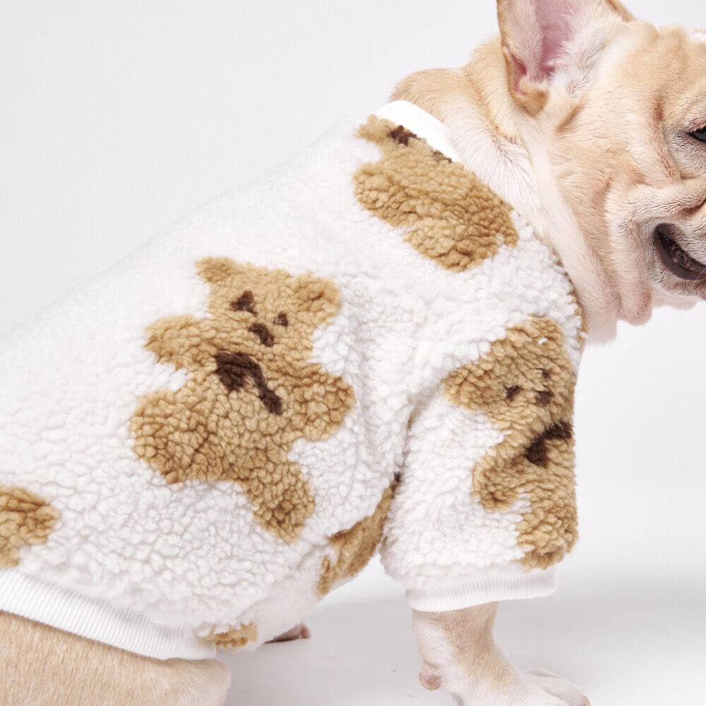 Dog Winter Bear Pullover - Frenchiely