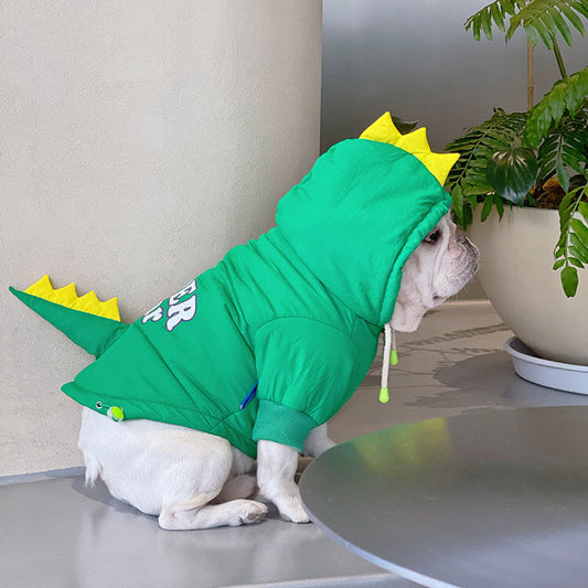 Dinosaur Hooded Coat Dogdinosaurhoodiecostumeformediumdogbreeds7