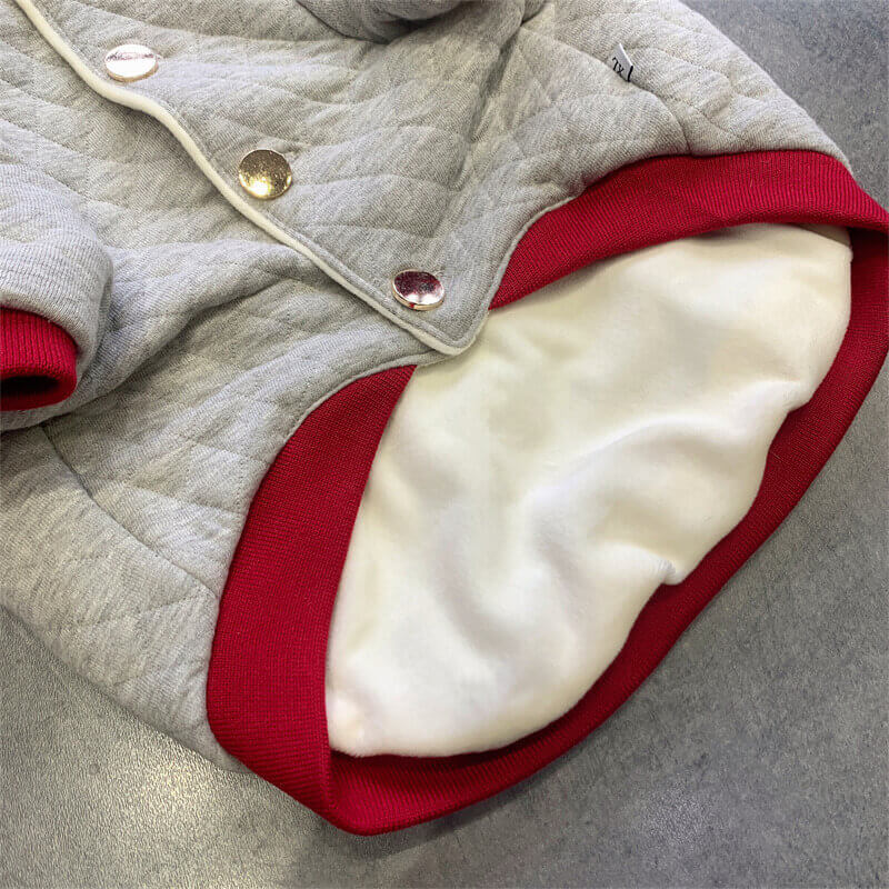 dog winter warm hooded coat for medium large dogs by Frenchiely