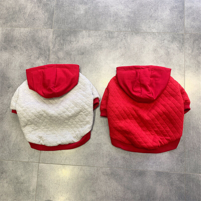 dog winter warm hooded coat for medium large dogs by Frenchiely