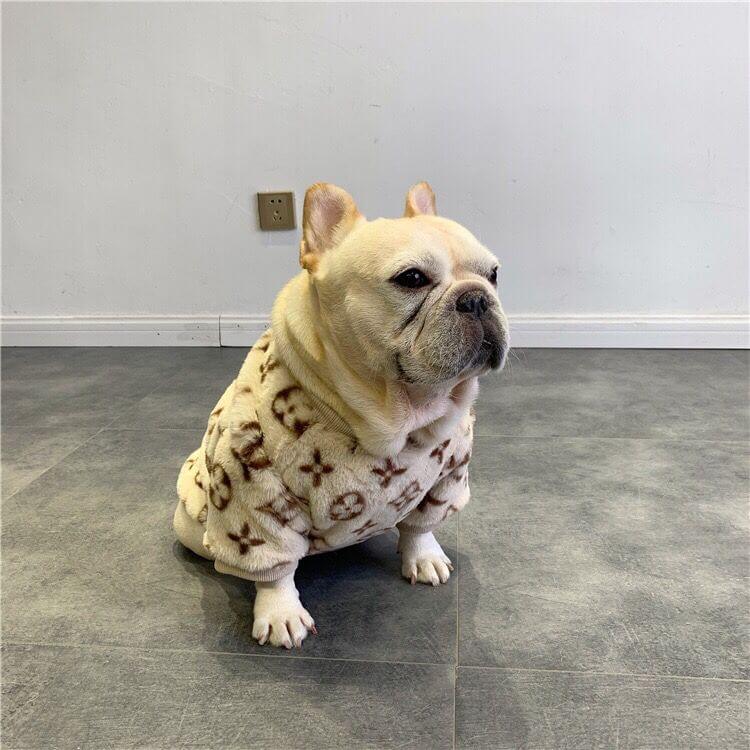 Dog Winter Warm Pullover Sweater for Medium Large Dogs by Frenchiely