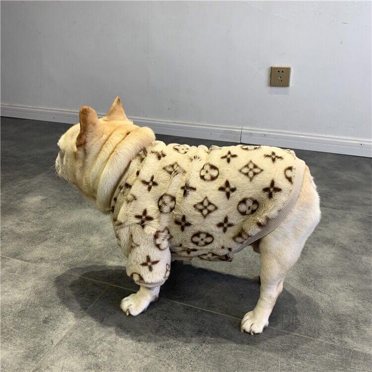 Dog Winter Warm Pullover Sweater for Medium Large Dogs by Frenchiely