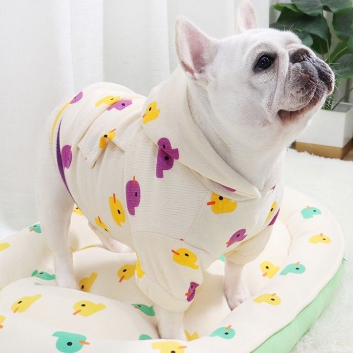 Dog Winter Warm Cartoon Duck Hoodie Coat by Frenchiely