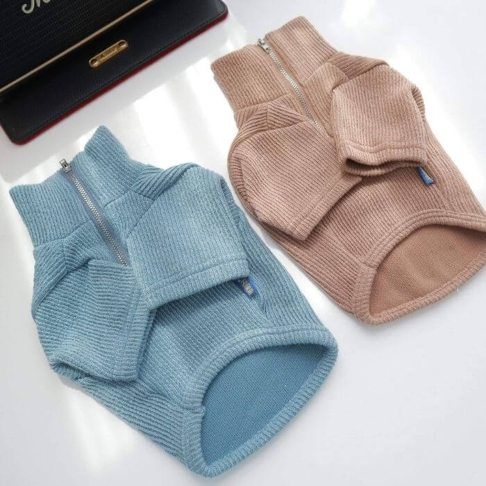 Dog Zipper Up Sweatshirt - Frenchiely