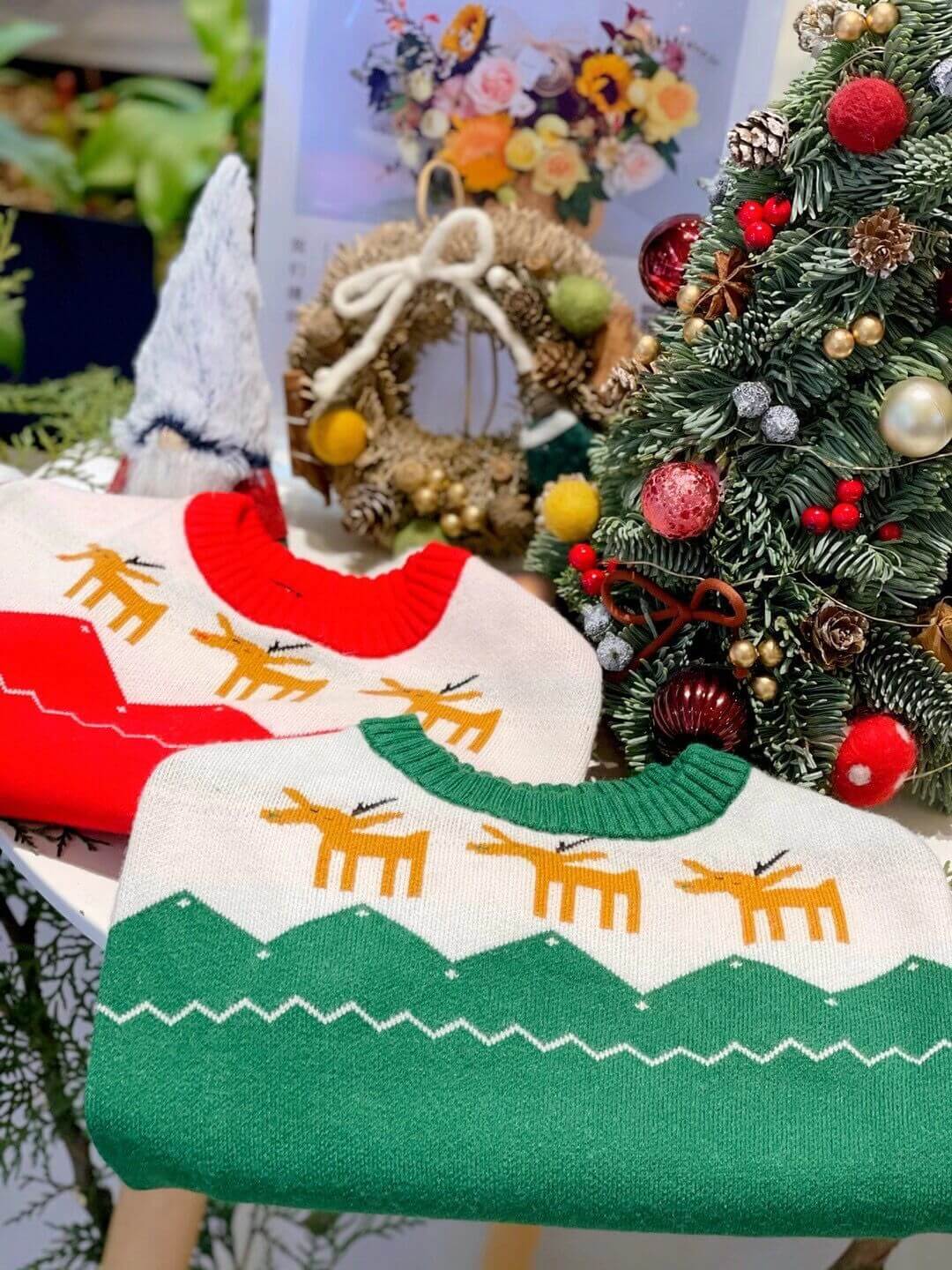 Dog Christmas Reindeer Outfits FrenchBulldogChristmasReindeerSweaterbyFrenchiely03