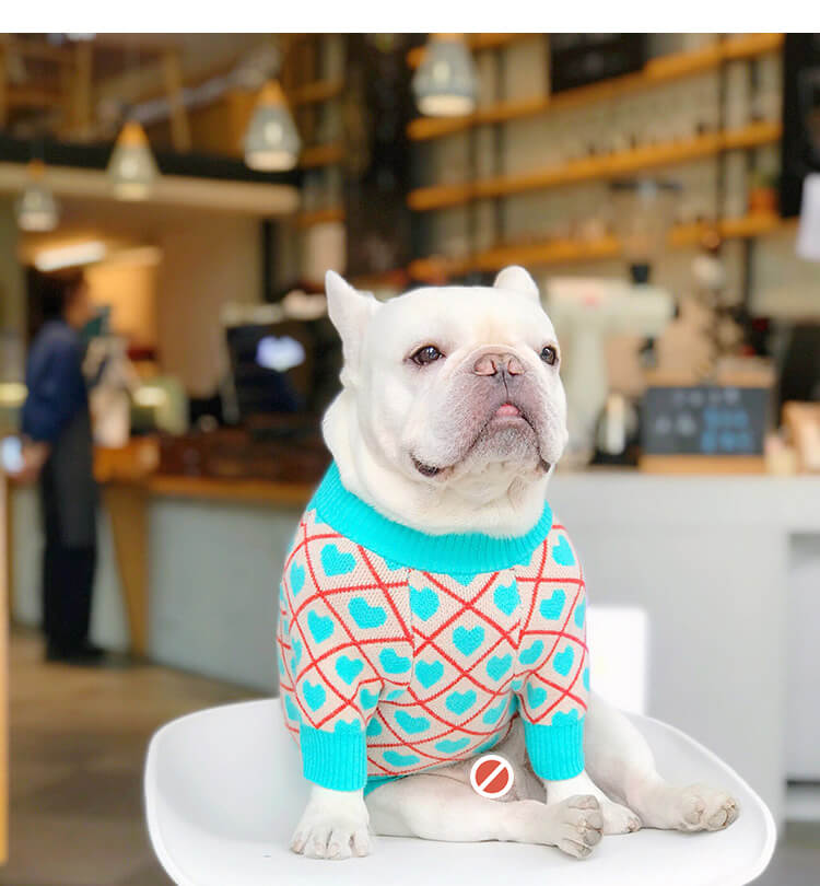 French Bulldog Warm Sweaters Clothes by Frenchiely.com