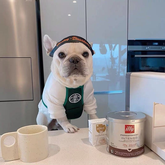 Frenchiely Cute Dog Universal Decorative Apron