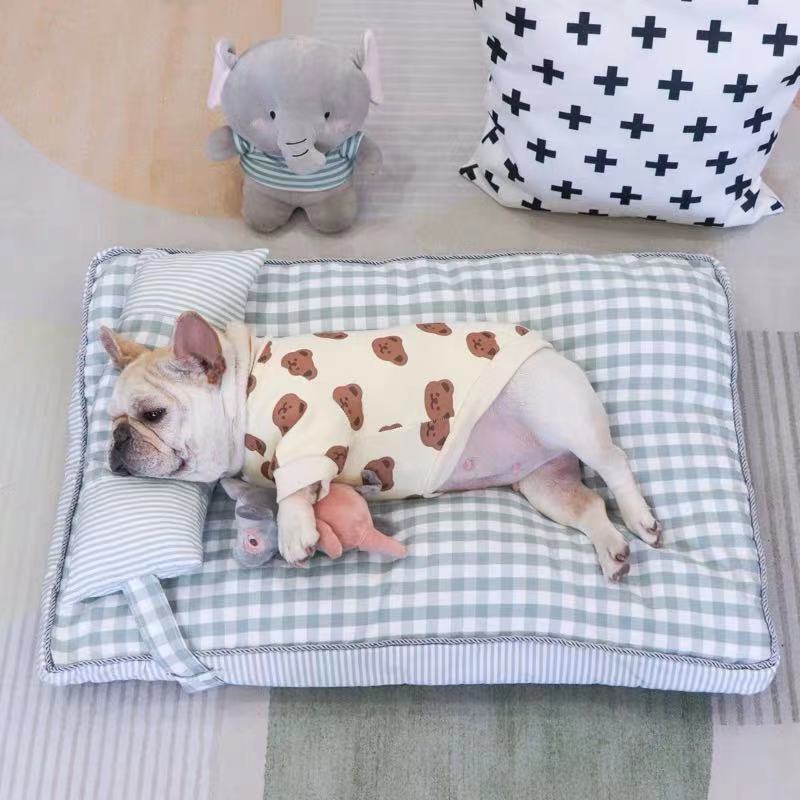 Frenchiely Dog Cartoon Bear Spring Shirt Pullover for french bulldog 0