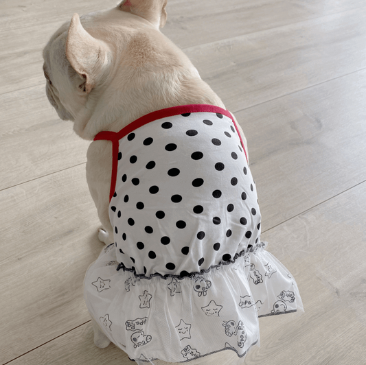 Polka Dress FrenchielyDogSummerDressforFrenchBulldogs01