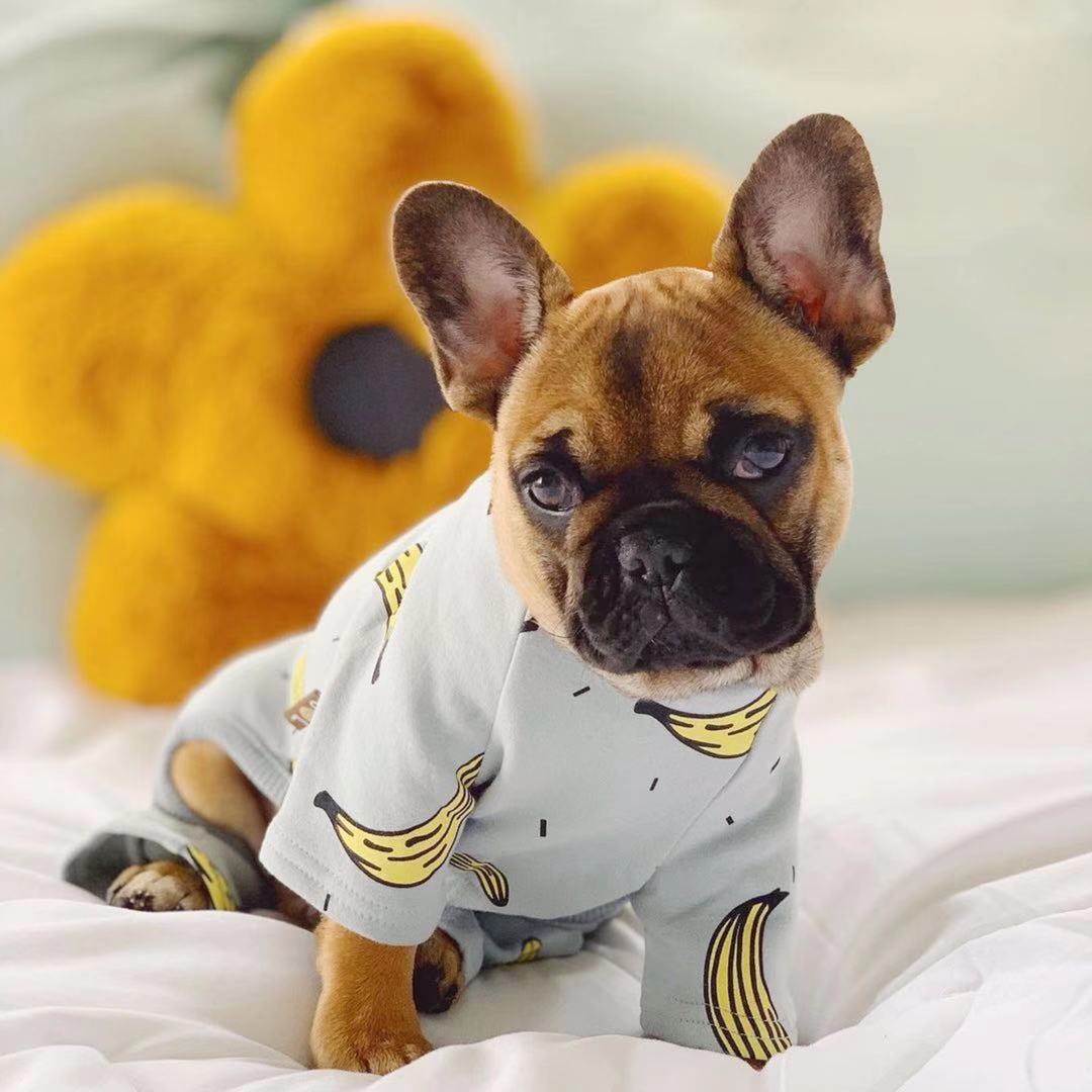 Frenchiely French Bulldog Puppies Onesie Pajamas 0