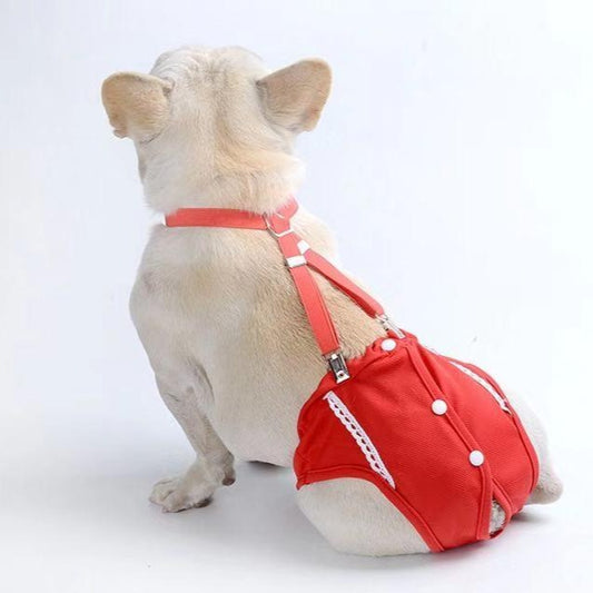 Medium Dogs Diaper Sanitary Panties - Frenchiely