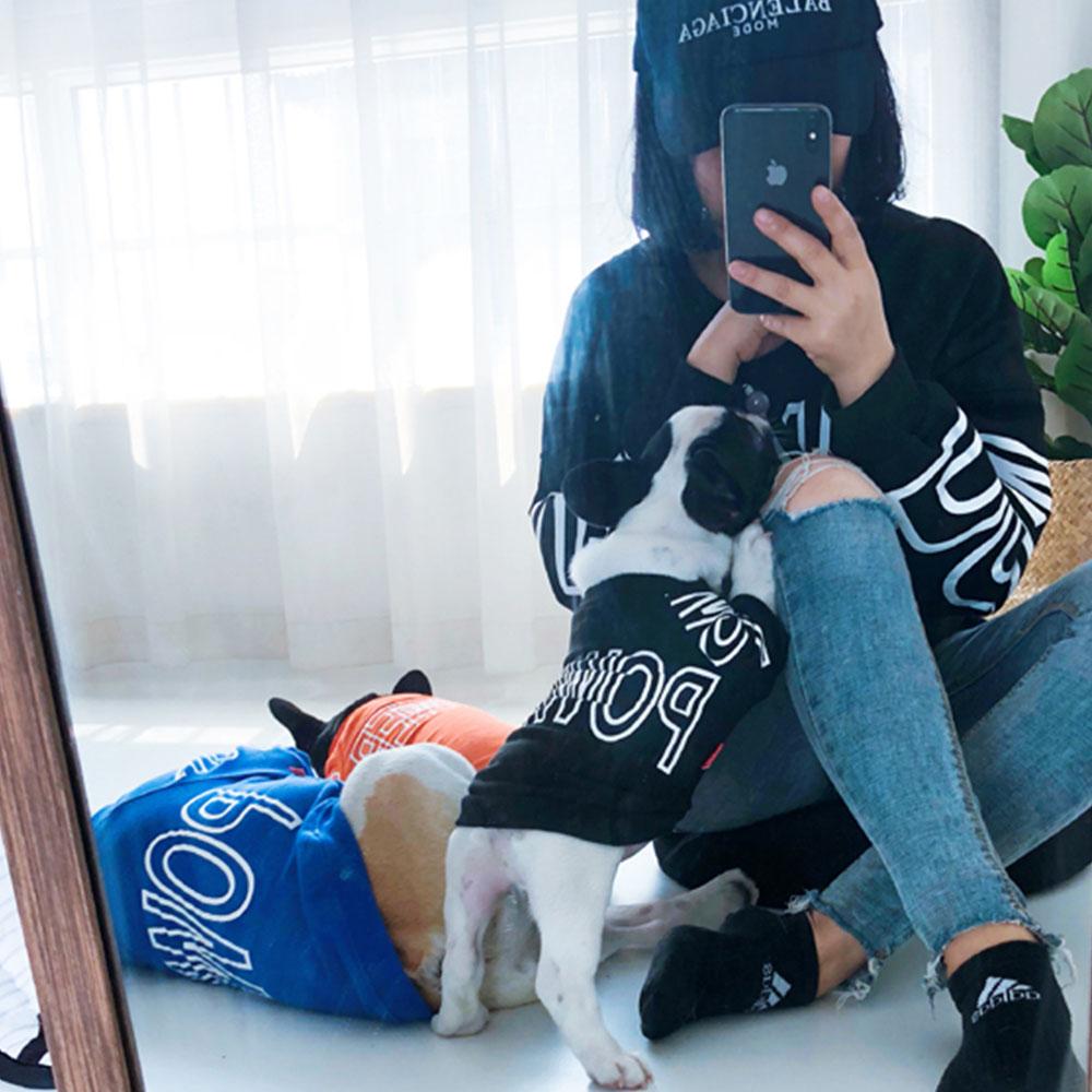 Dog and Human Matching Shirts-Power - Frenchiely