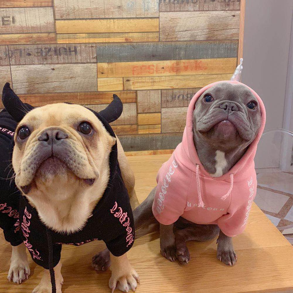 Cute Pink Unicorn Hoodie for Girl Bulldogs - Frenchiely