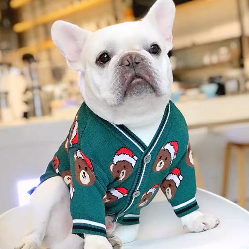 Christmas Sweater for French Bulldog - Frenchiely
