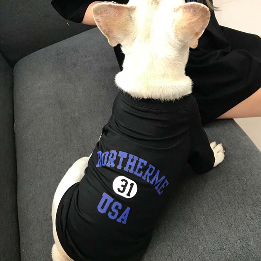 Loose-fit Short Sleeve Matching Frenchie Outfits - Frenchiely