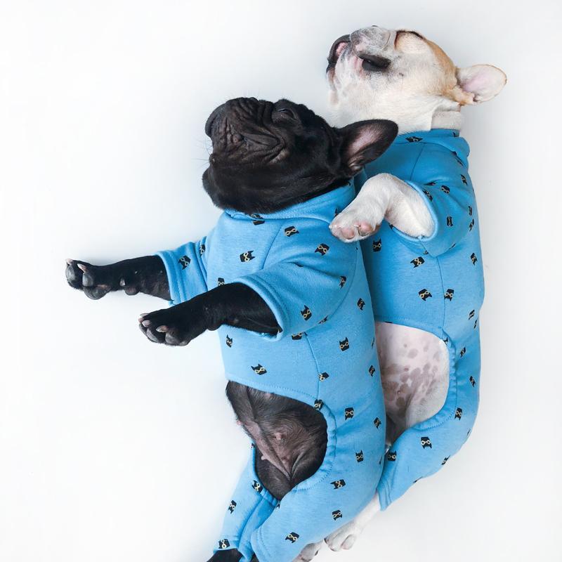 Dog Winter Onesie Pajamas - Frenchiely