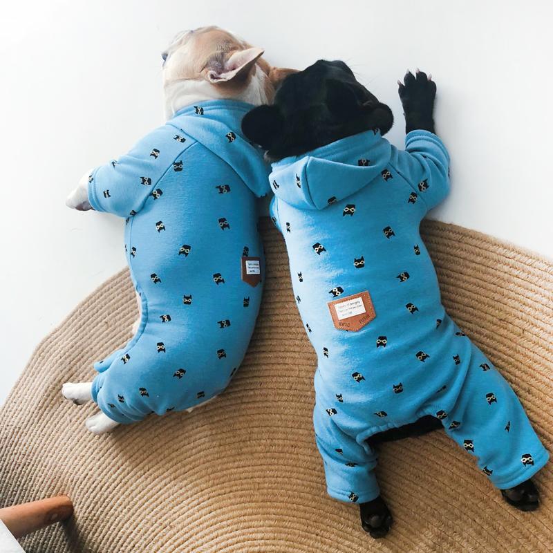 Dog Winter Onesie Pajamas - Frenchiely