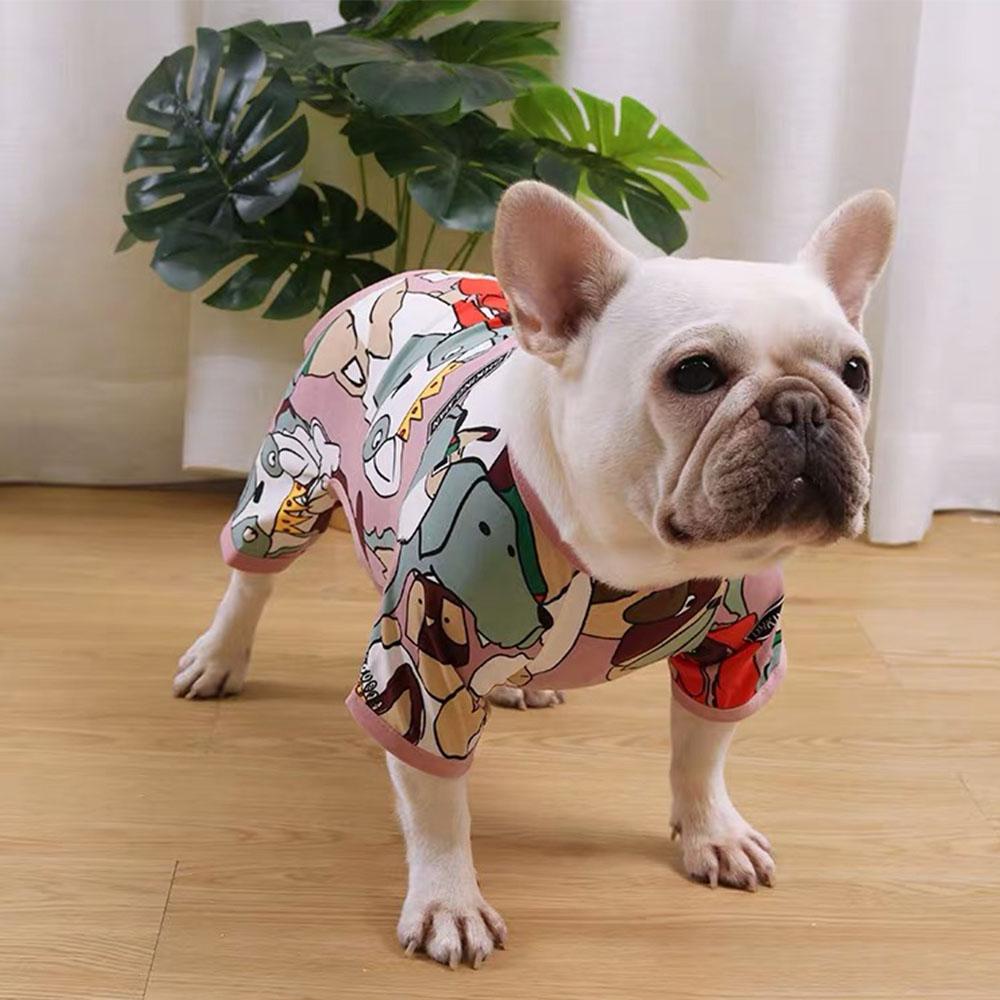 Flexible Cartoon Dog Pajamas - Frenchiely